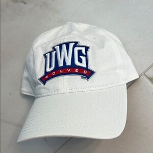 UWG Wolves White Cap